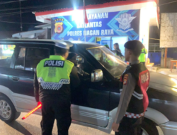 Polres Nagan Raya Gelar Razia Cipta Kondisi di Jalan Lintas Meulaboh – Tapaktuan