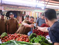 Pj Bupati Aceh Besar Tinjau Pasar Induk Lambaro