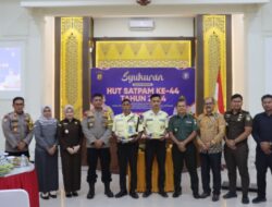 Polres Aceh Selatan gelar Syukuran dalam rangka Hut Satpam ke – 44