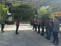 Apel Standby Personel Polres Nagan Raya