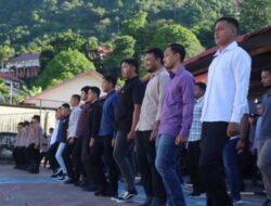 Tingkatkan kedisiplinan dan jaga mental anggota, Polres Aceh Selatan lakukan latihan PBB