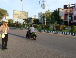 Satlantas Polres Lhokseumawe Gelar Penyuluhan Keliling, Tingkatkan Kesadaran Tertib Lalu Lintas