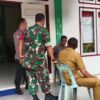 Perkuat Sinergitas, Bhabinkamtibmas Polsek Sawang Bersama Babinsa lakukan Sambang warga