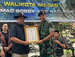 Walikota Medan Terima Brevet Berkuda dari Korps Kavaleri