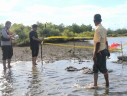 Warga Kajhu Temukan Bom Jenis Proyektil, Polisi Pasang Police Line