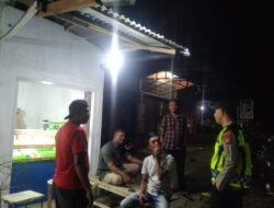 Polsek Labuhanhaji Timur Gelar Patroli Malam untuk Menjaga Keamanan Wilayahnya