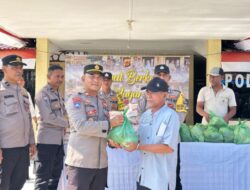 Polres Nagan Raya Berbagi di Hari yang Berkah