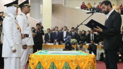 Illiza-Afdhal Resmi Memimpin Banda Aceh