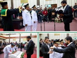 Gubernur Aceh Resmi Melantik Bupati dan Wakil Bupati Aceh Singkil