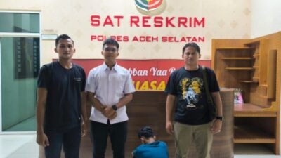 Satreskrim Polres Aceh Selatan Amankan Pelaku Kejahatan Seksual terhadap Anak