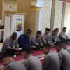 Binrohtal Rutin Polres Aceh Selatan, Wujudkan Anggota Polri yang Beriman dan Bertakwa