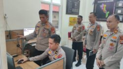 Optimalkan Pelayanan hadapi Idul Fitri, Kapolres Aceh Selatan Cek Layanan Hotline 110.